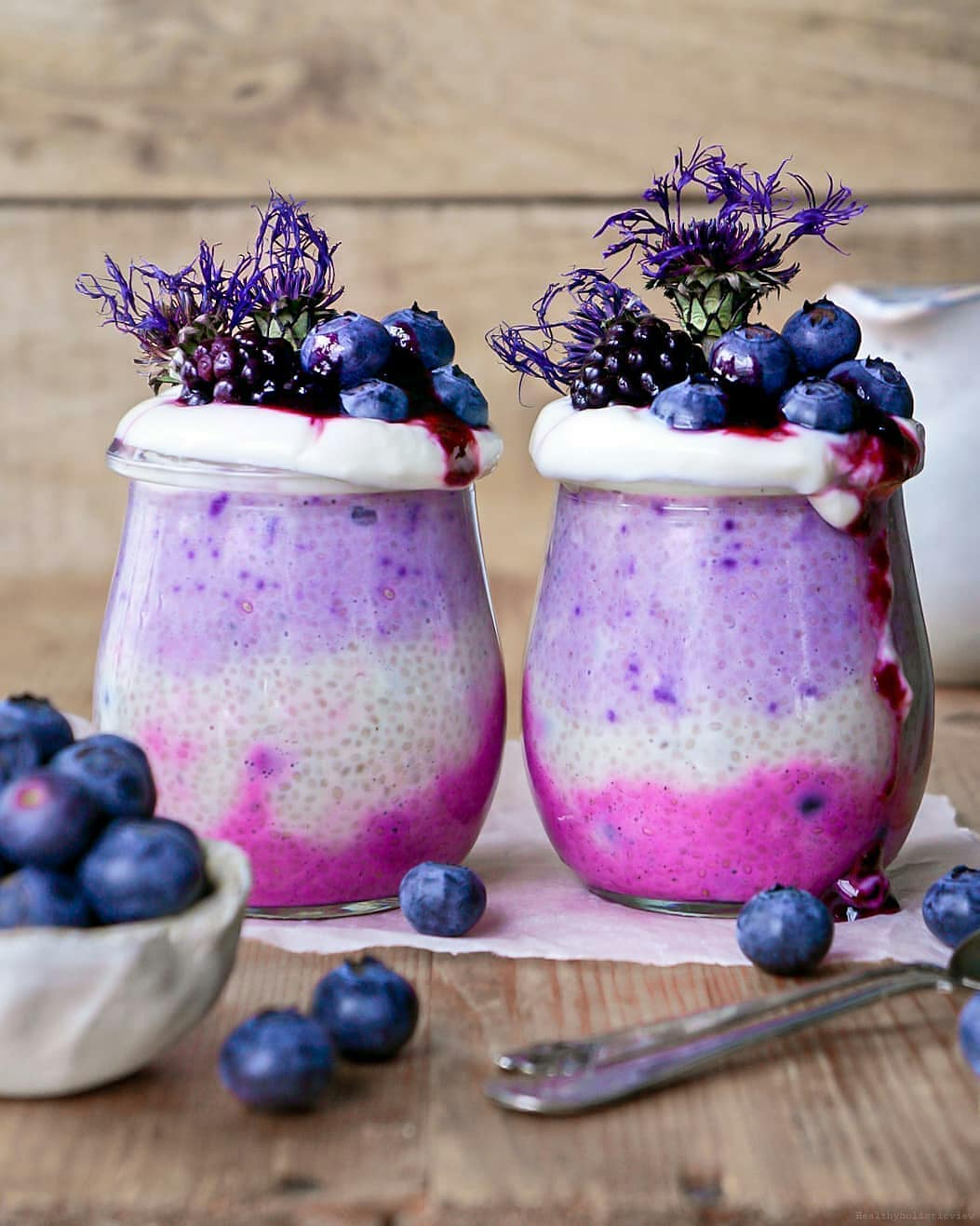 Creamy Chia Pudding Parfait