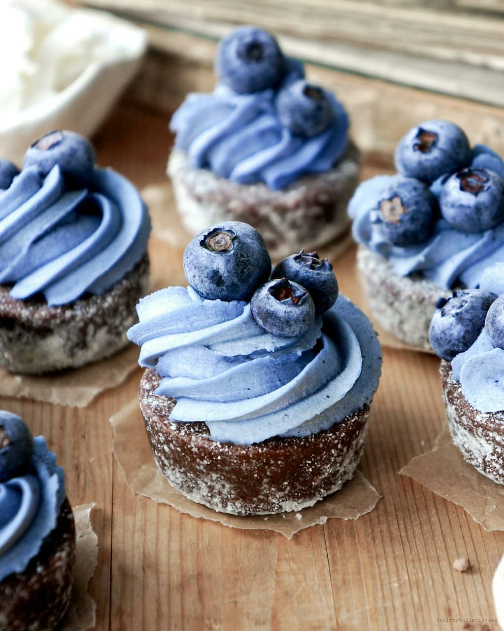 Vegan Raw Chocolate Cupcakes