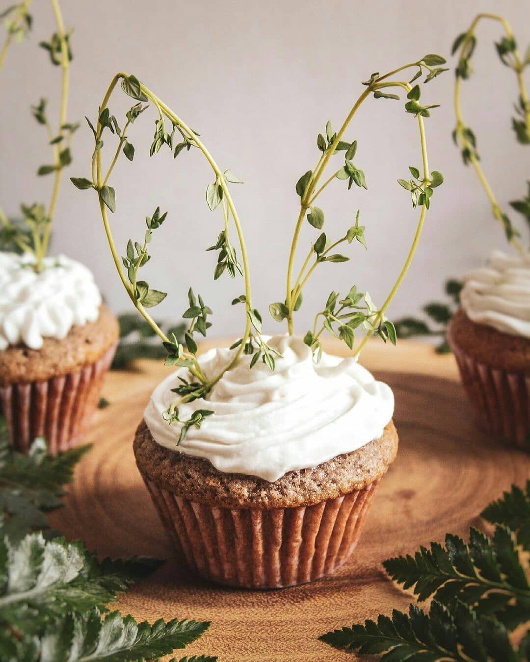 Vegan Strawberry Cupcakes with Coconut Cream Frosting