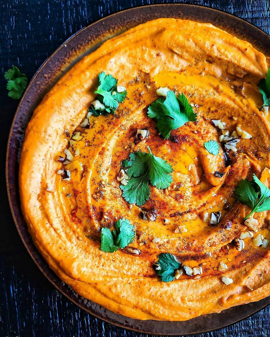 Jalapeno and Roasted Red Bell Pepper Hummus