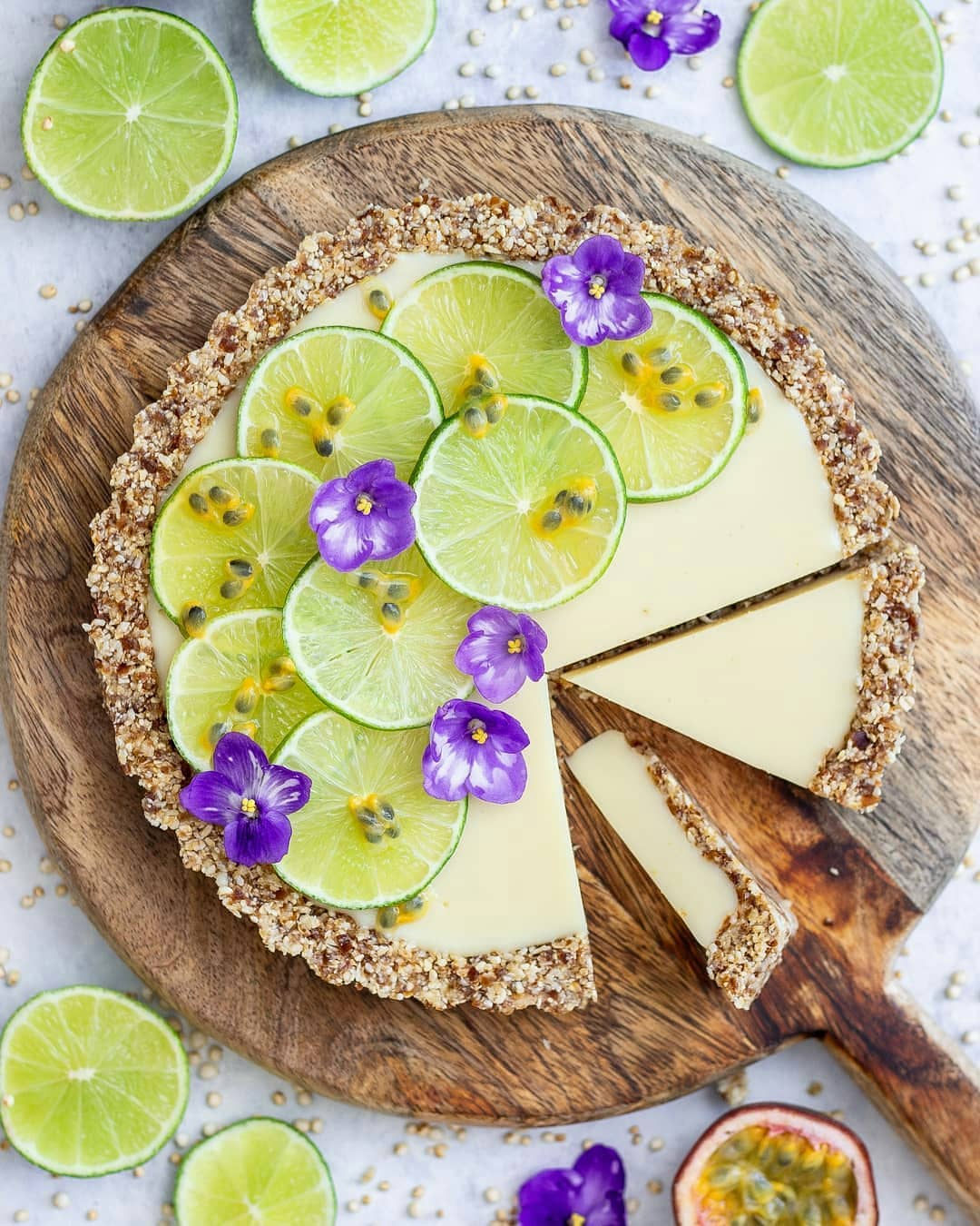 Vegan Chocolate Lime Tart