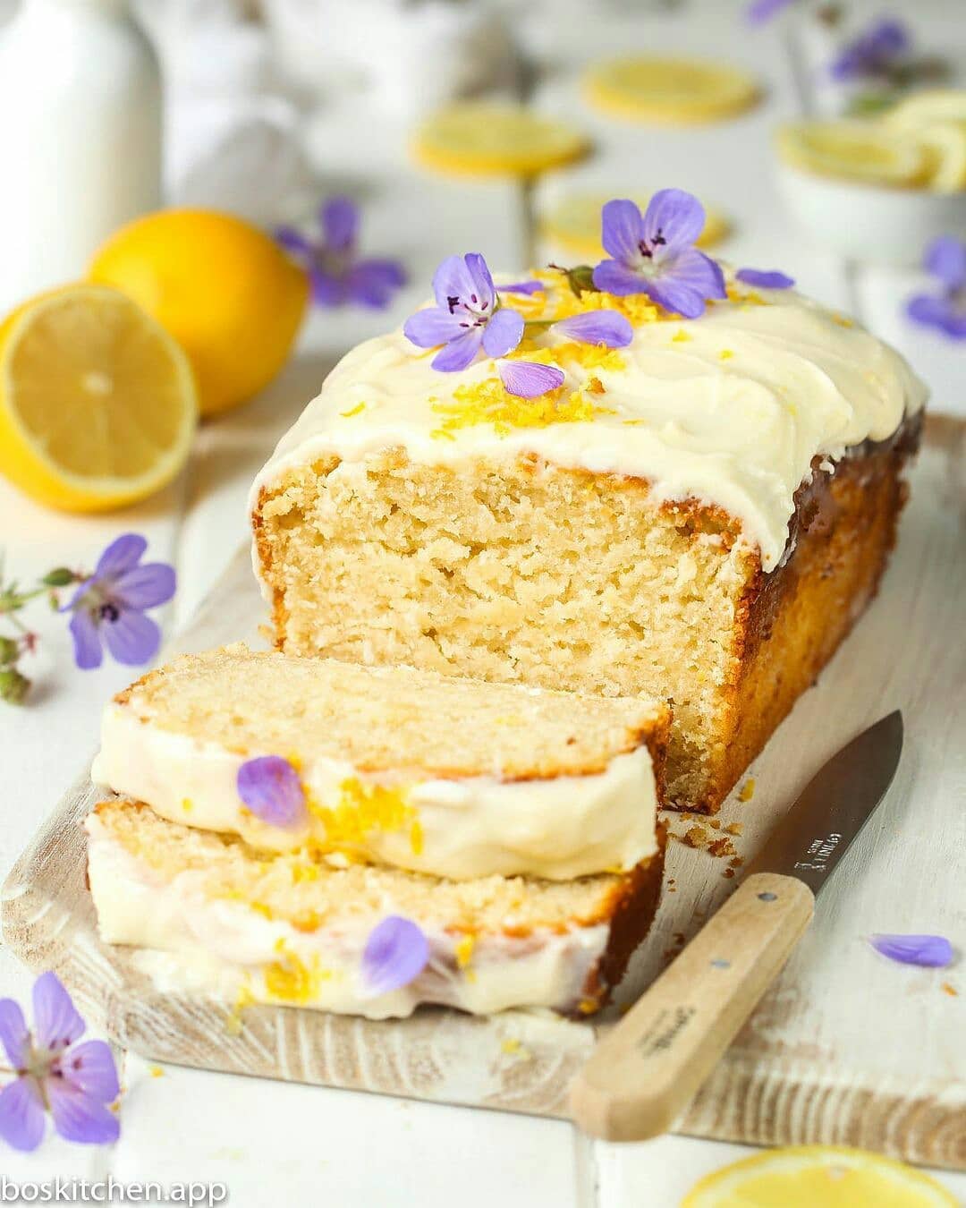 Vegan Zesty Lemon Cake
