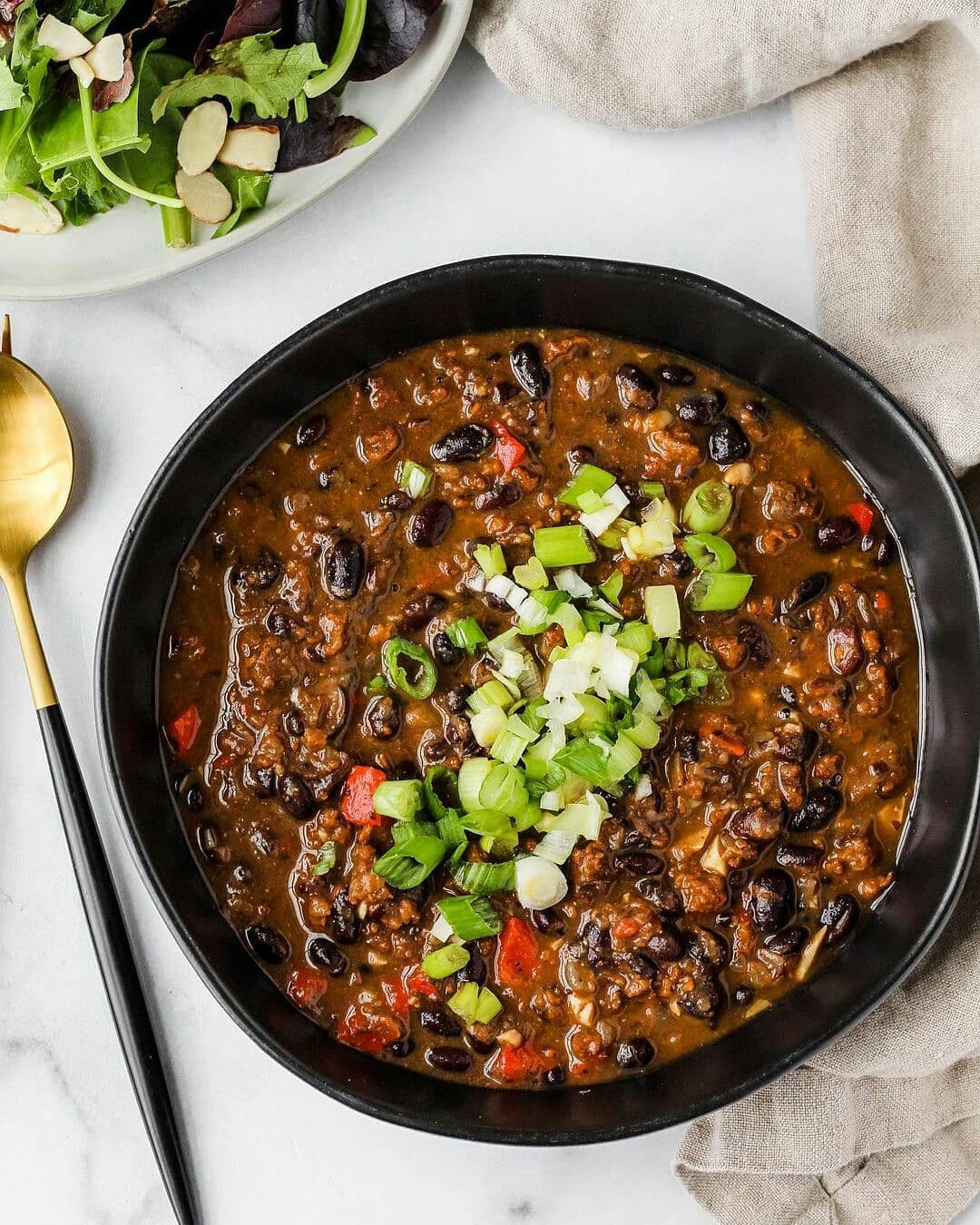Vegan Chorizo Black Bean Soup