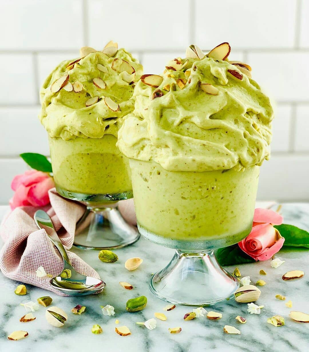 Pistachio Almond Nice Cream