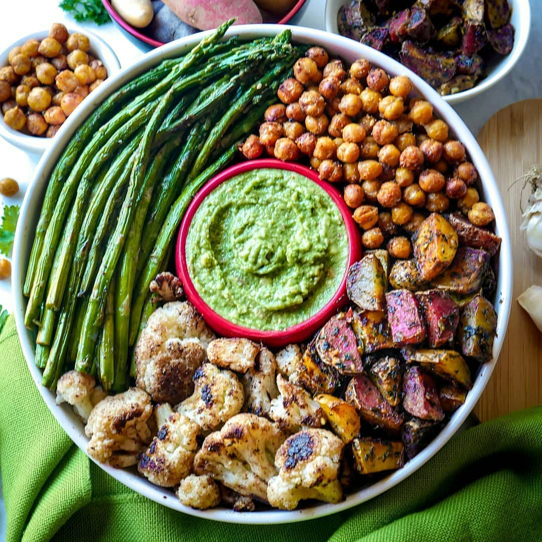 Hot and Sour Middle Eastern Potato Nourish Bowl