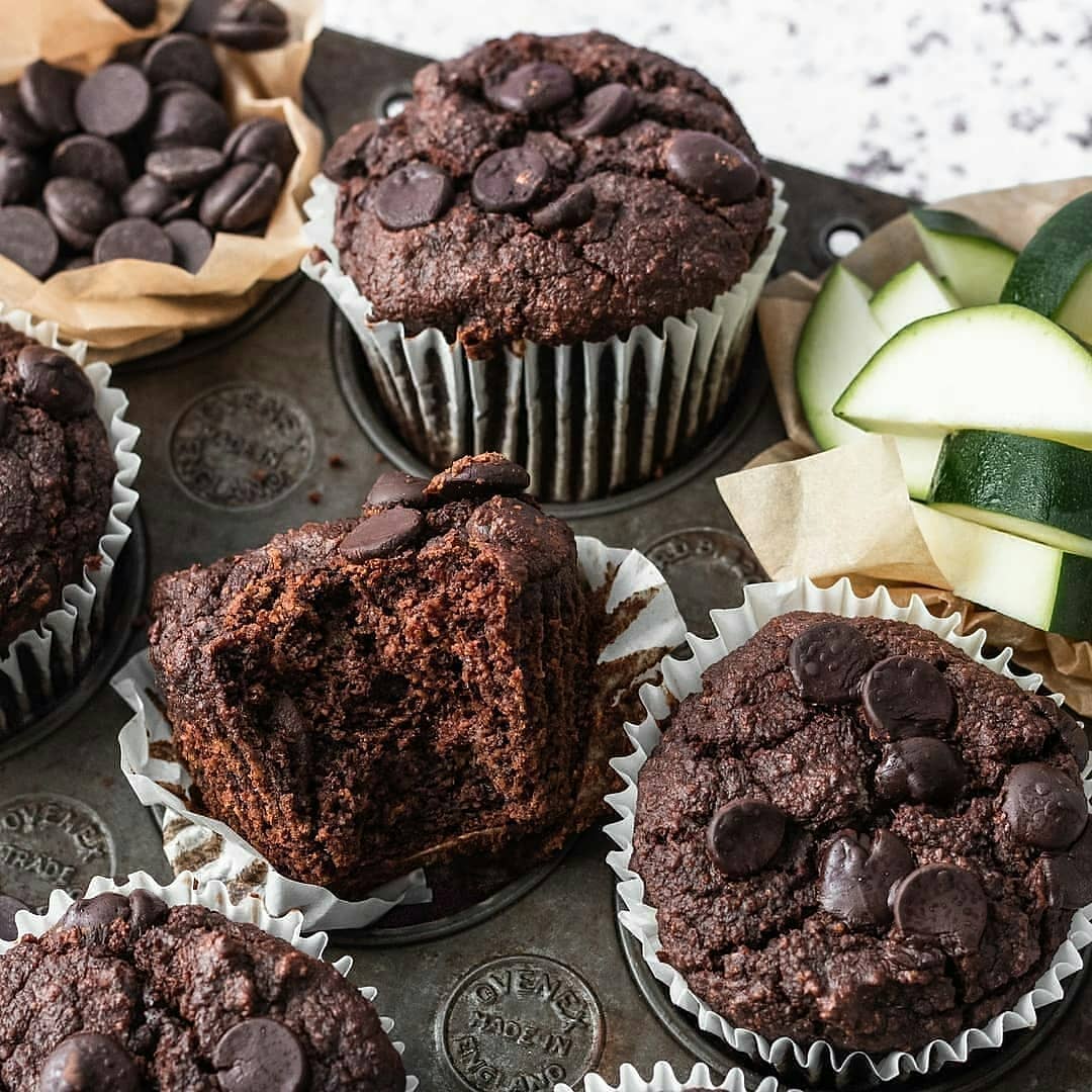 Super Chocolatey Courgette Muffins