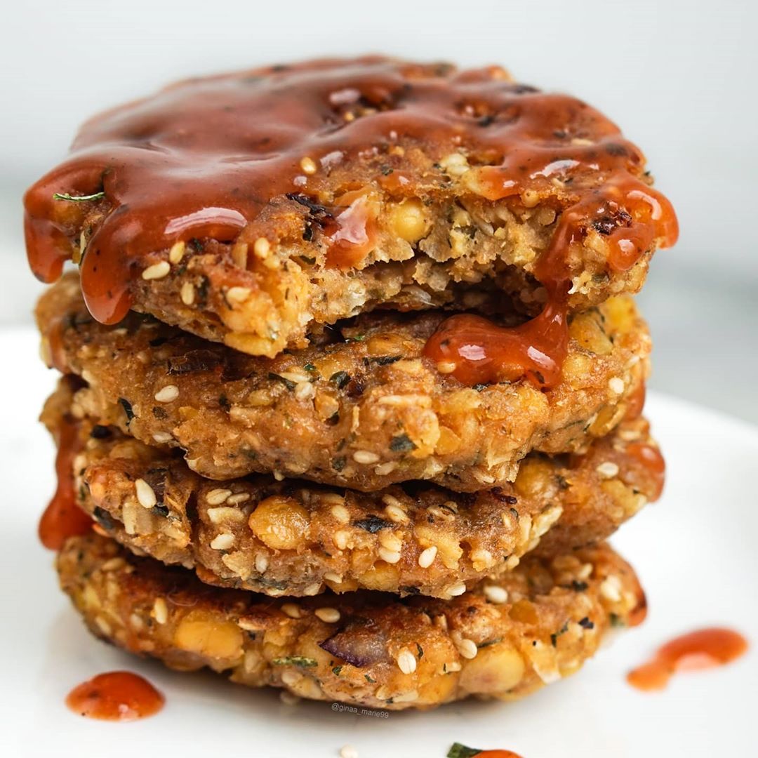 Super Easy Quick Healthy Chickpea Fritters