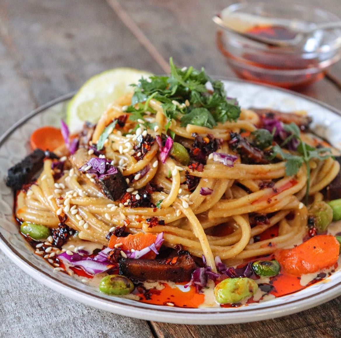 Creamy Peanut Butter Curry Pasta