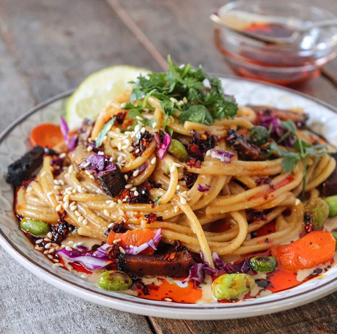 Creamy Peanut Butter Curry Pasta