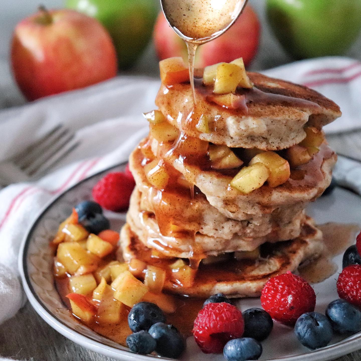 Caramelized Apple Topping for Breakfast
