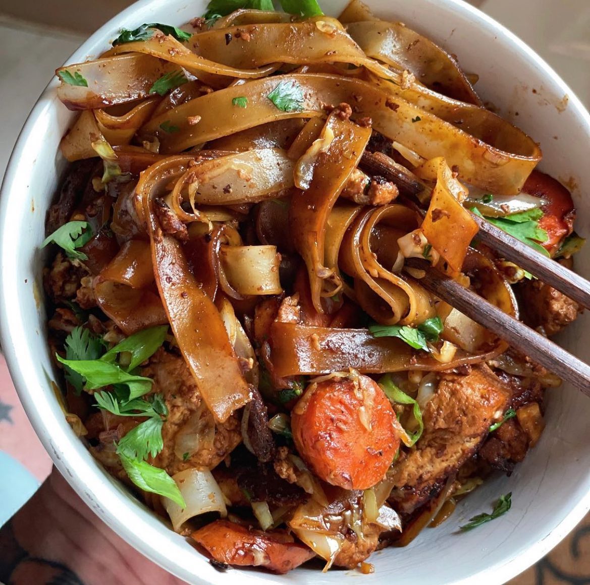 Pad See Ew Thai Stir-Fried Noodles
