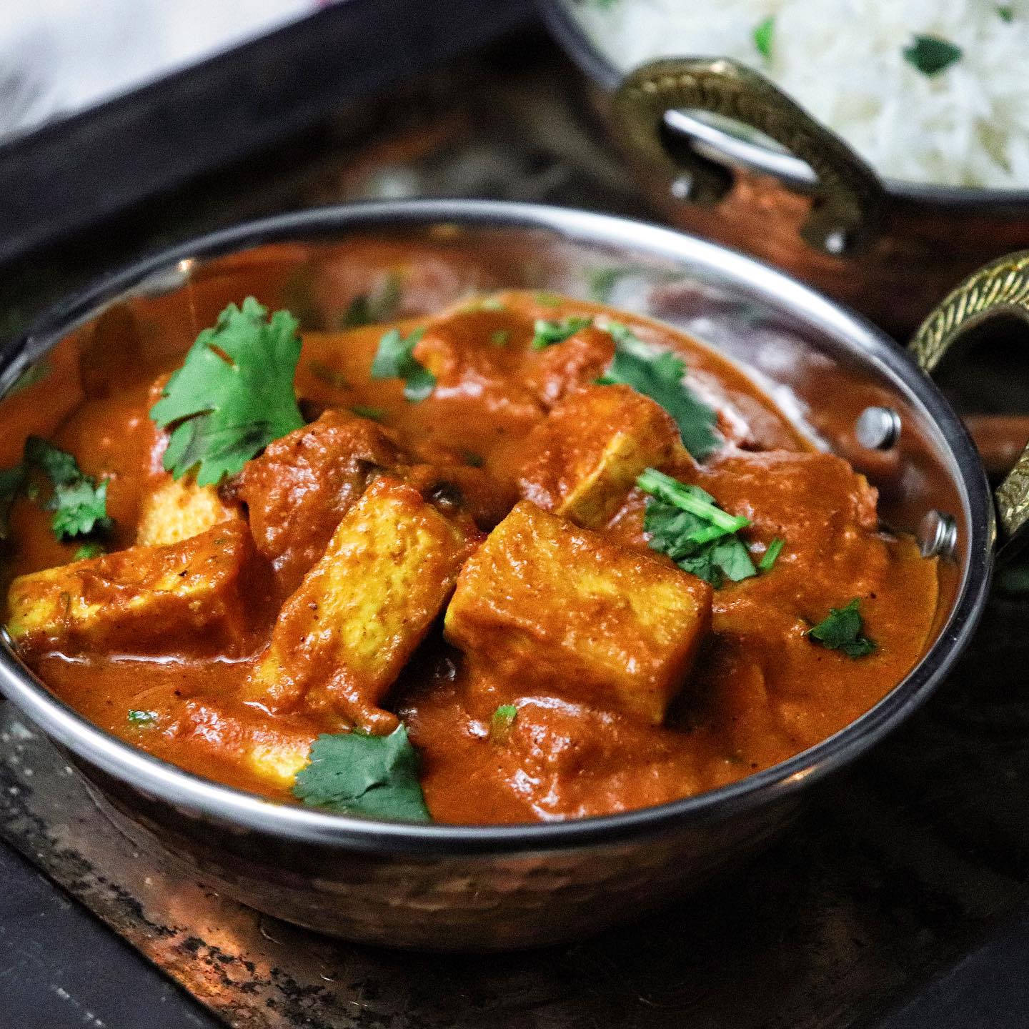 Vegan Butter Chicken with Tofu