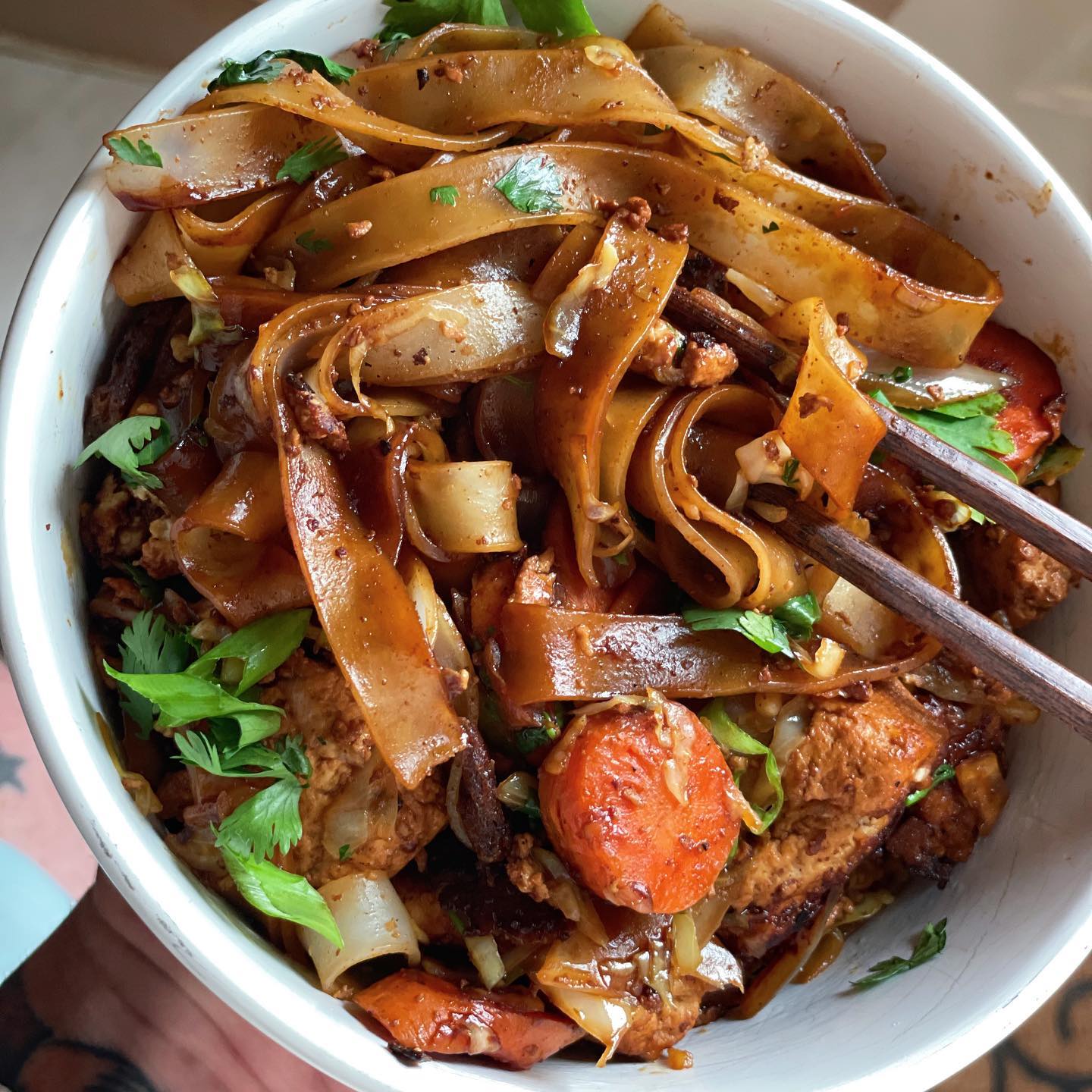 Pad See Ew Stir-Fry