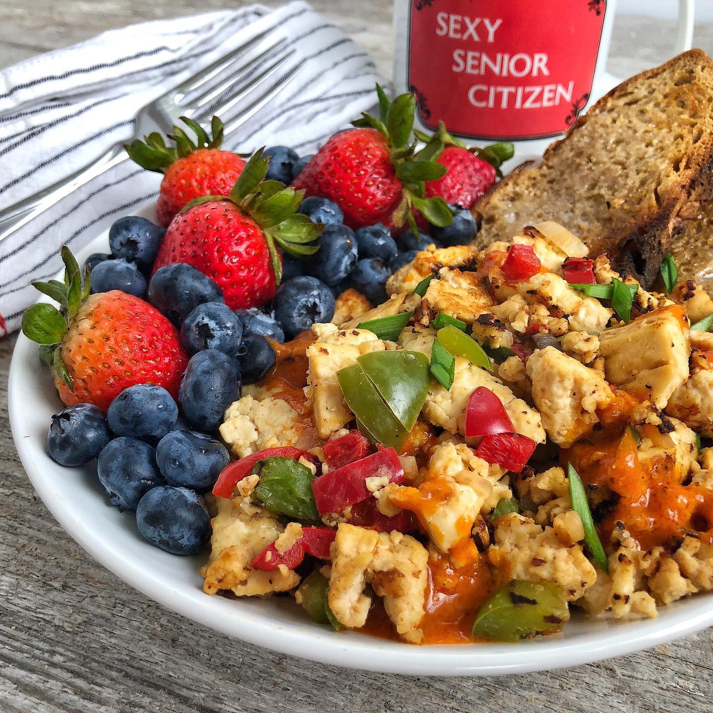 Tofu Scramble with Vegetables
