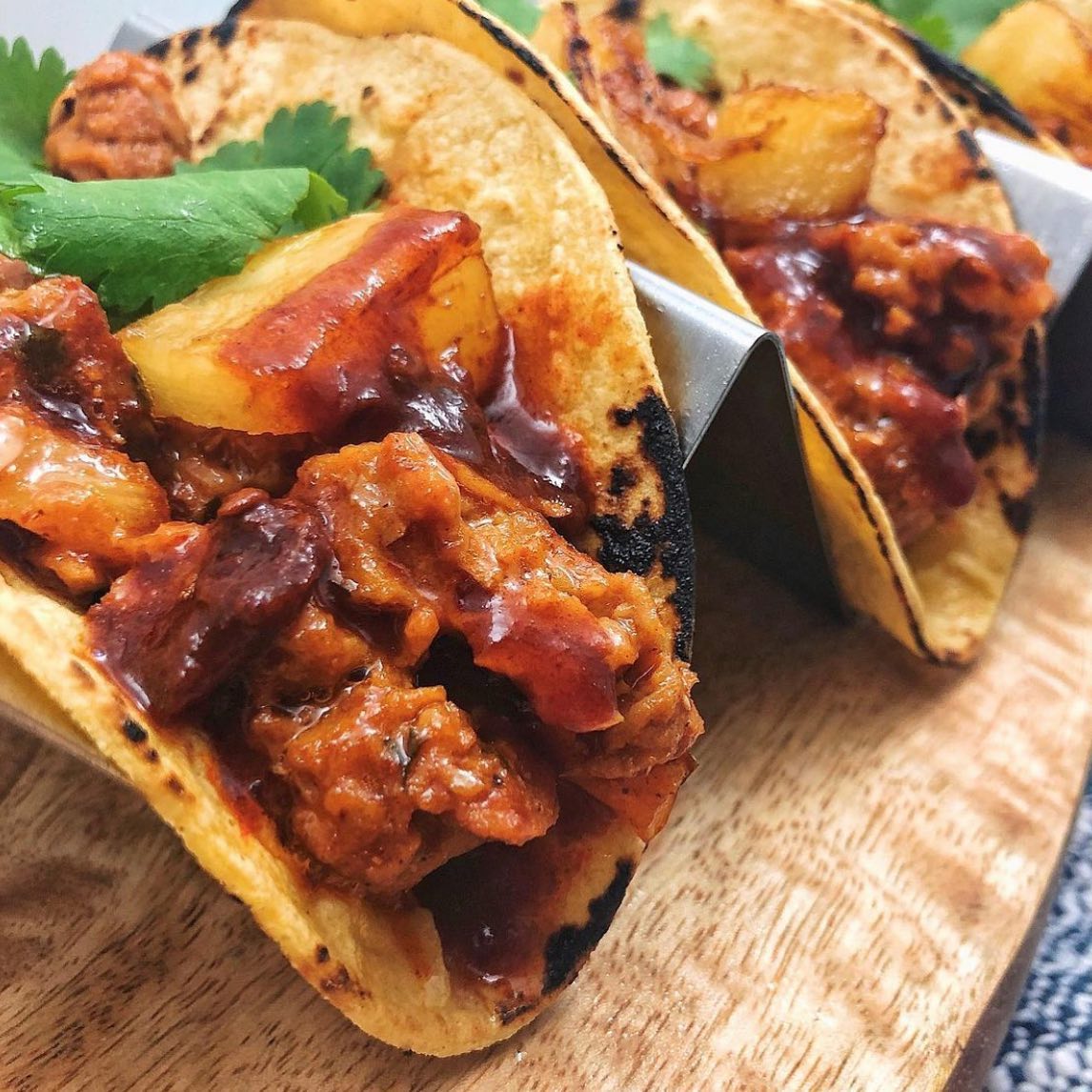 Vegan Tacos Al Pastor