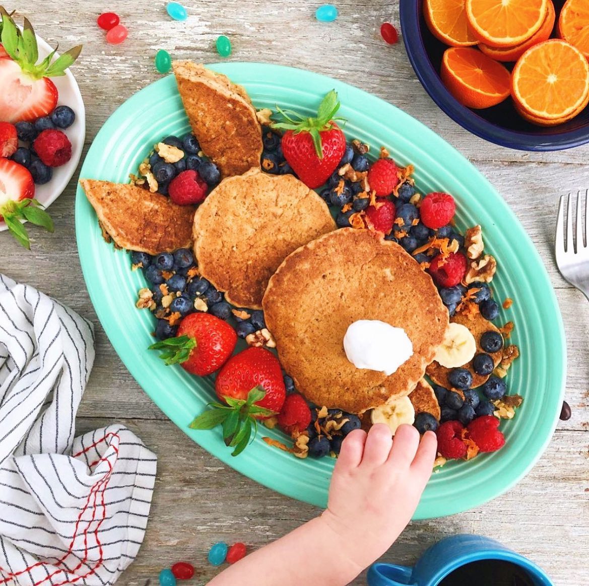 Vegan Carrot Cake Pancakes