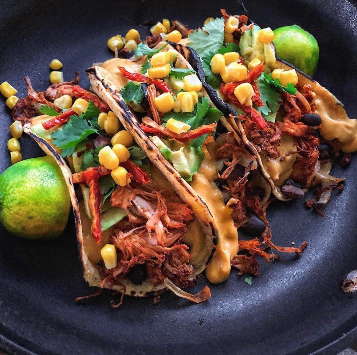 Crispy Baked Jackfruit Tacos