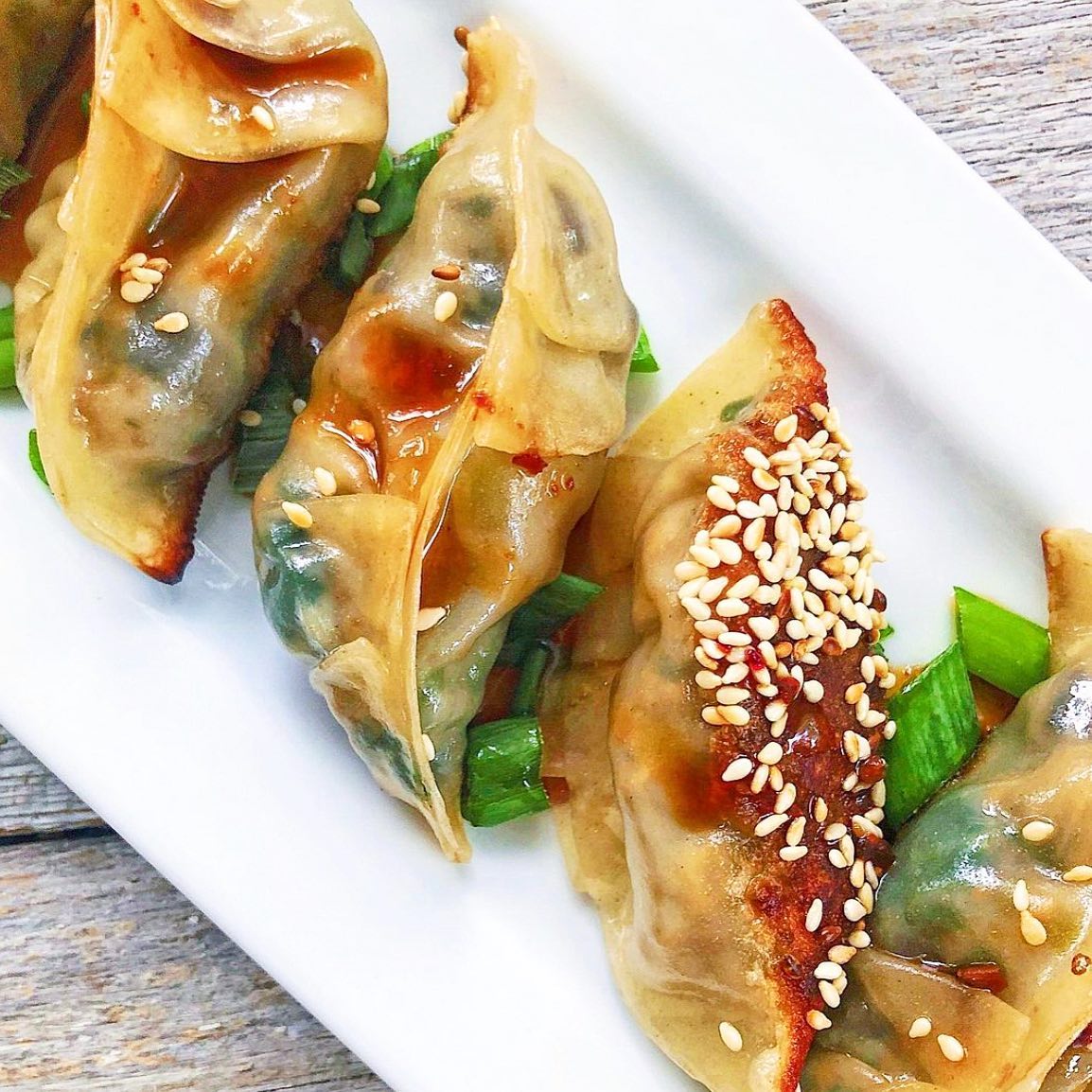 Vegan Tofu and Vegetable Potstickers