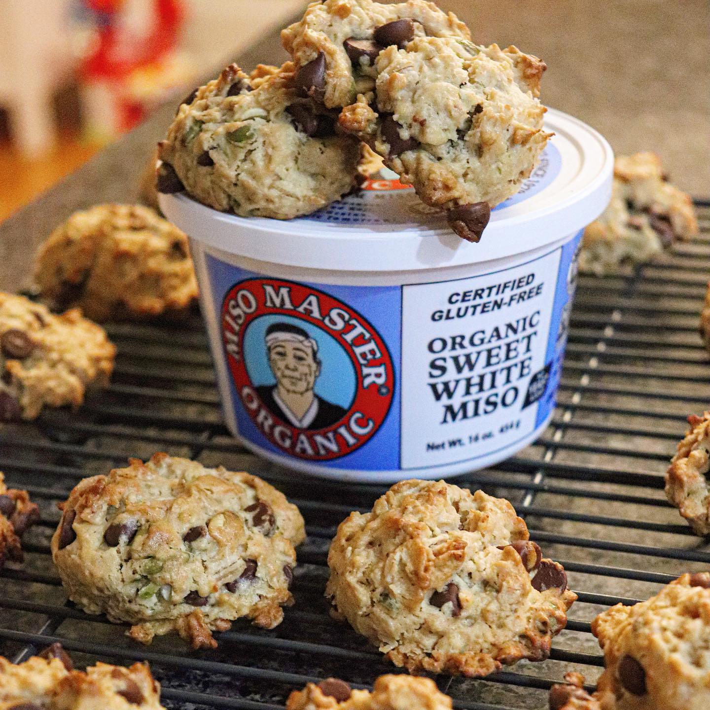 Sweet Miso Chocolate Chip Cookies