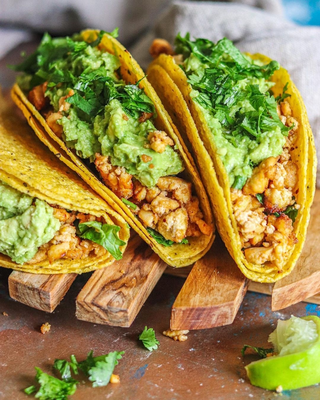 Double Crunch Tofu Tacos
