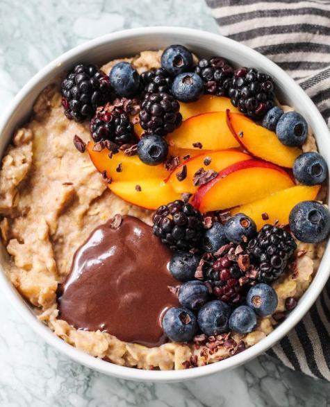 Coconut Cream Oats Breakfast