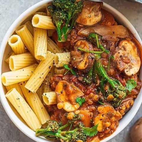 Hearty Vegan Lentil Bolognese