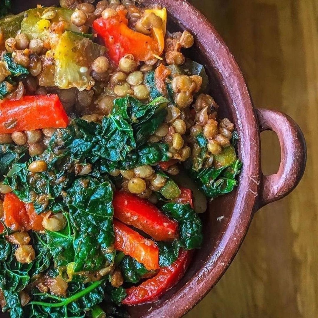 Quick Lentil and Vegetable Stir-Fry