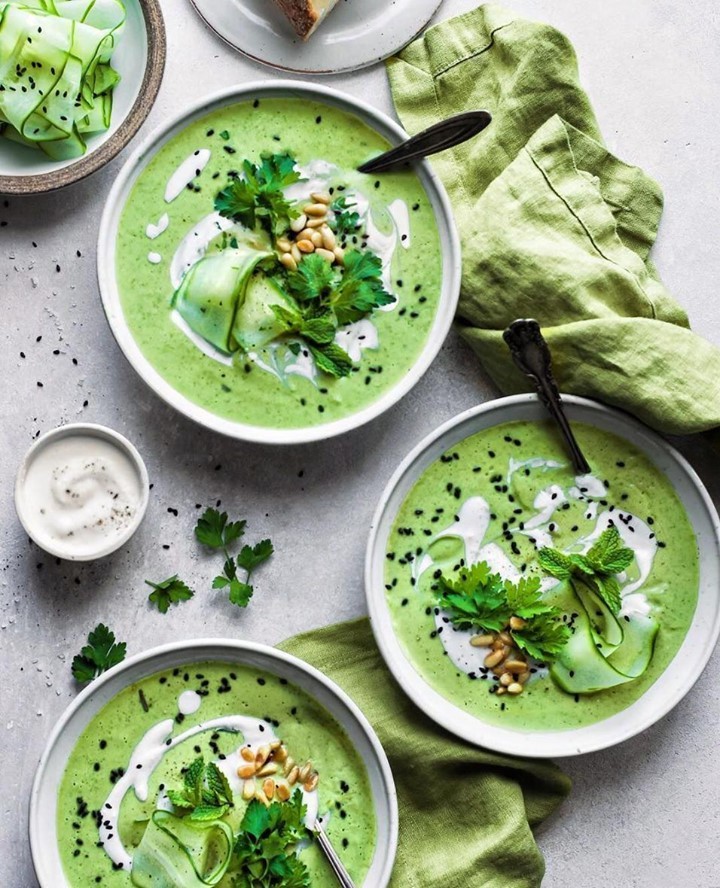Green Goddess Vegetable Soup