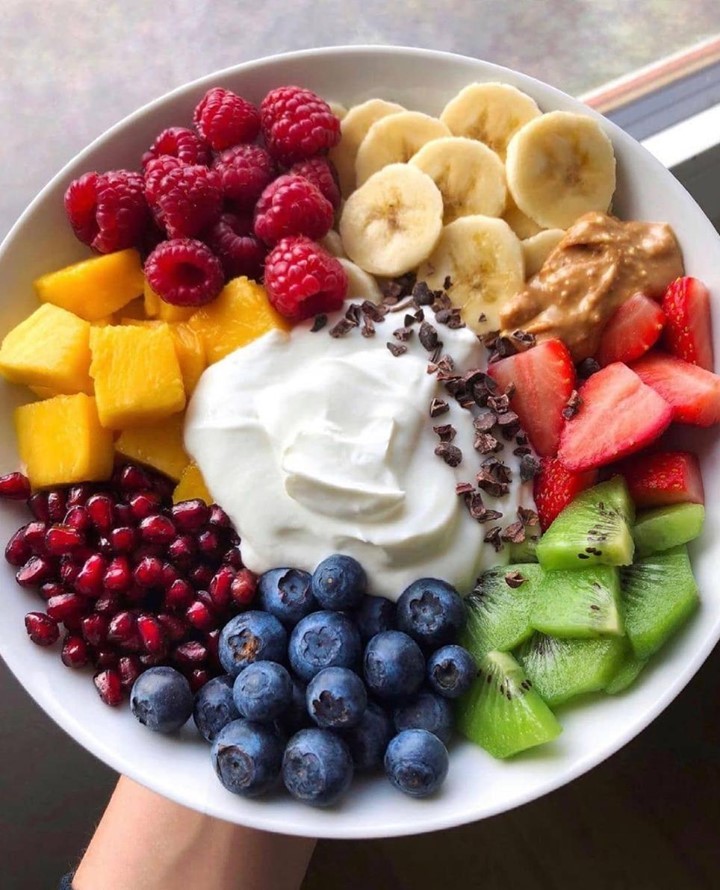 Rainbow Fruit Yogurt Bowl