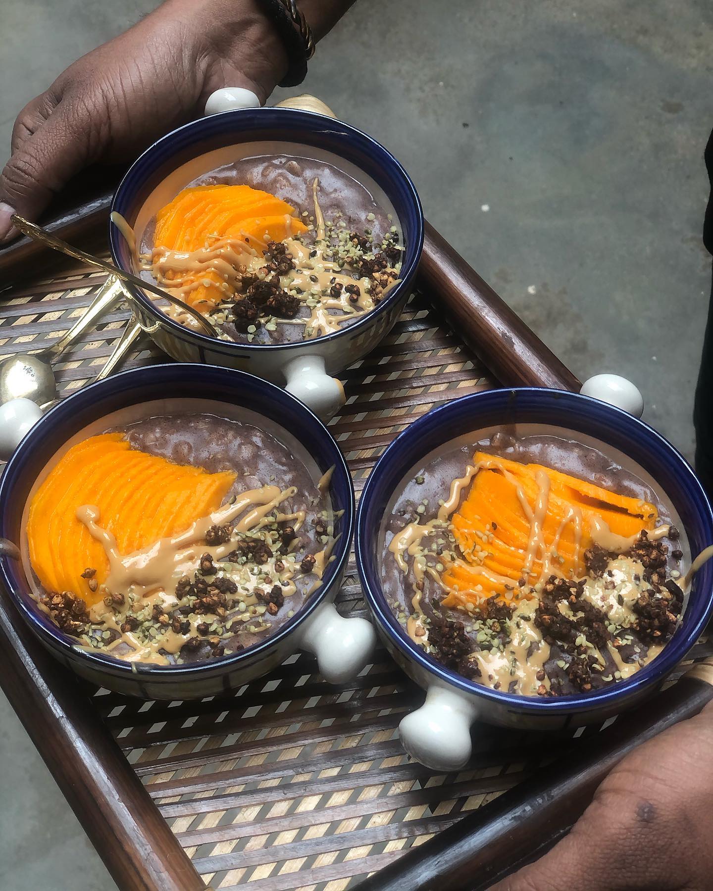 Nutritious Ragi and Oat Porridge