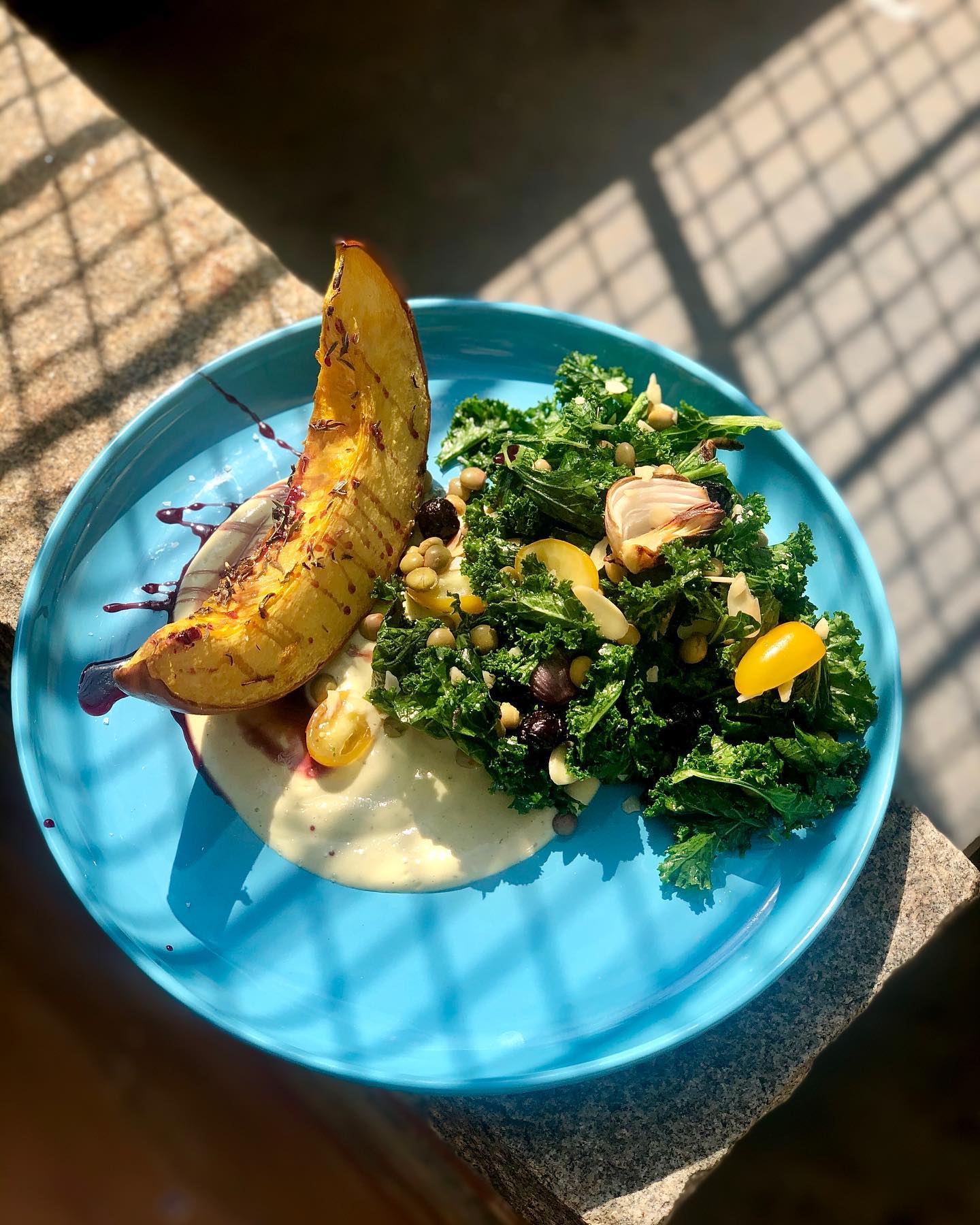 Roasted Pumpkin Wedge Salad