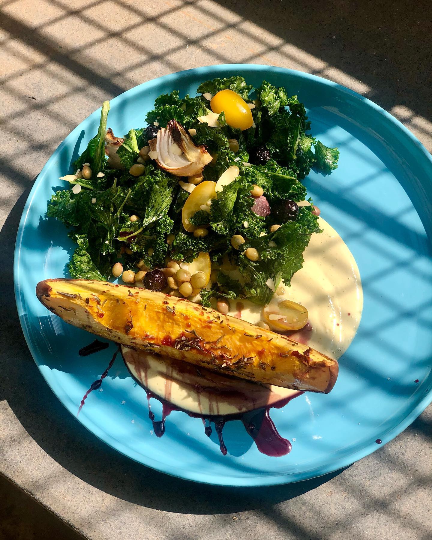Roasted Pumpkin Wedge Salad