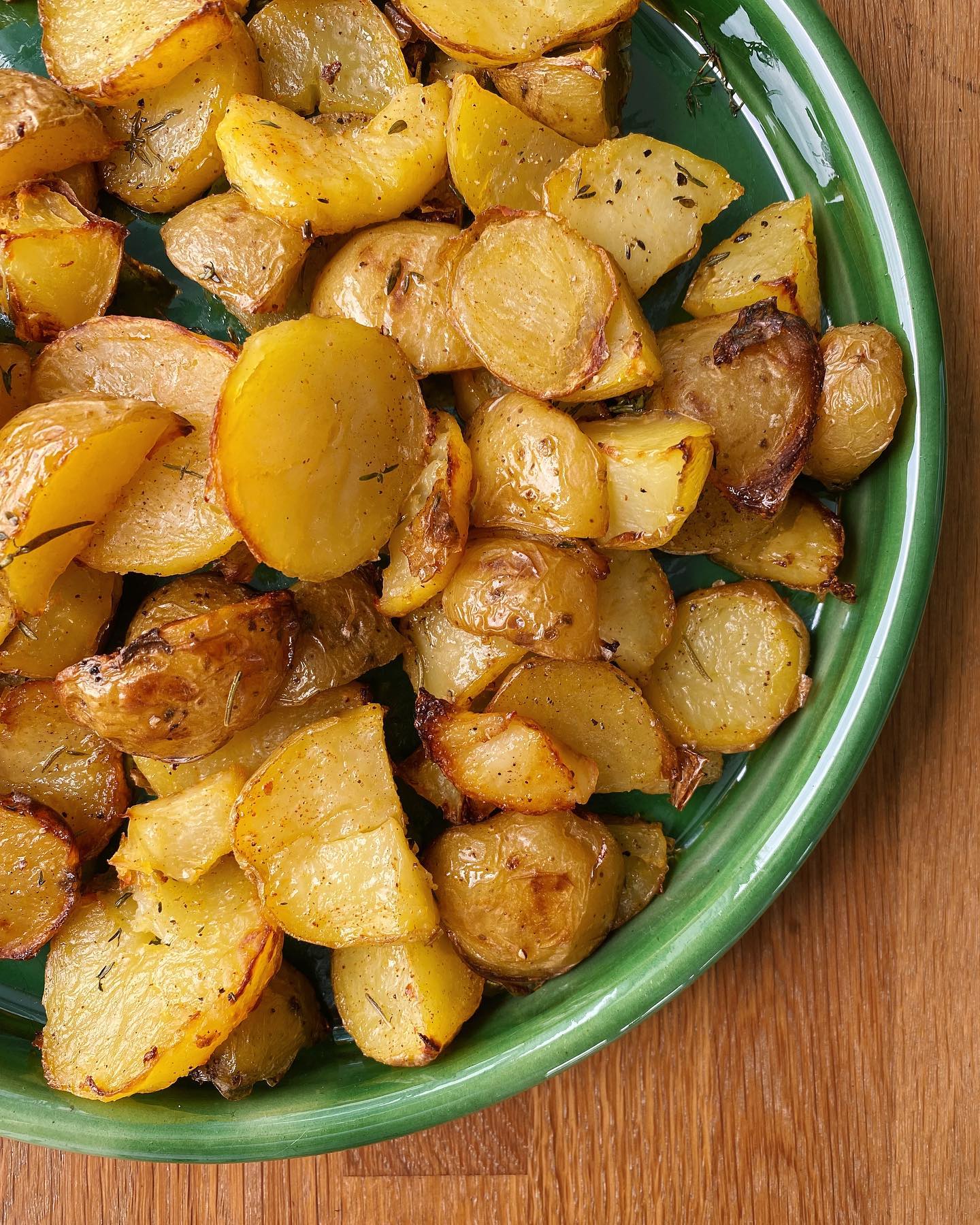 Crispy Baked Potato Slices