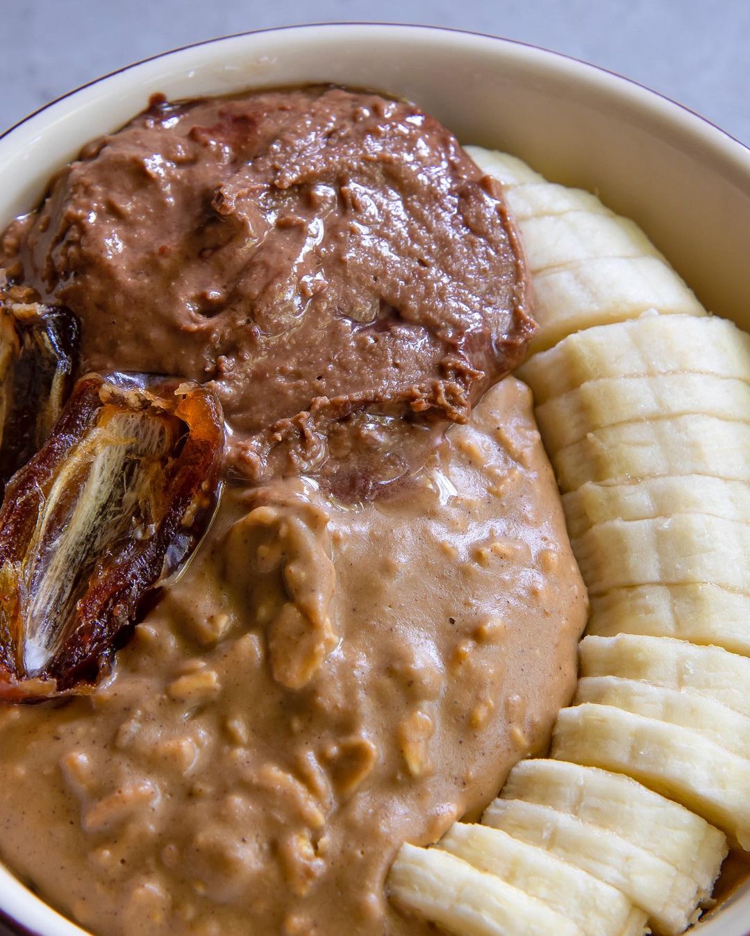 Homemade Creamy Sweet Potato Porridge with Oats