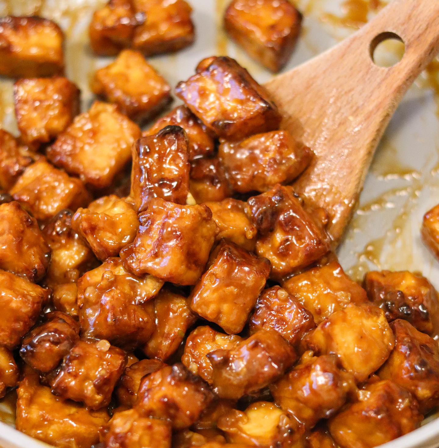 Miso Glazed Tofu