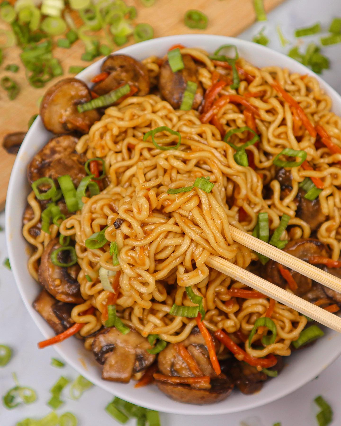 Rainy Day Saucy Noodles