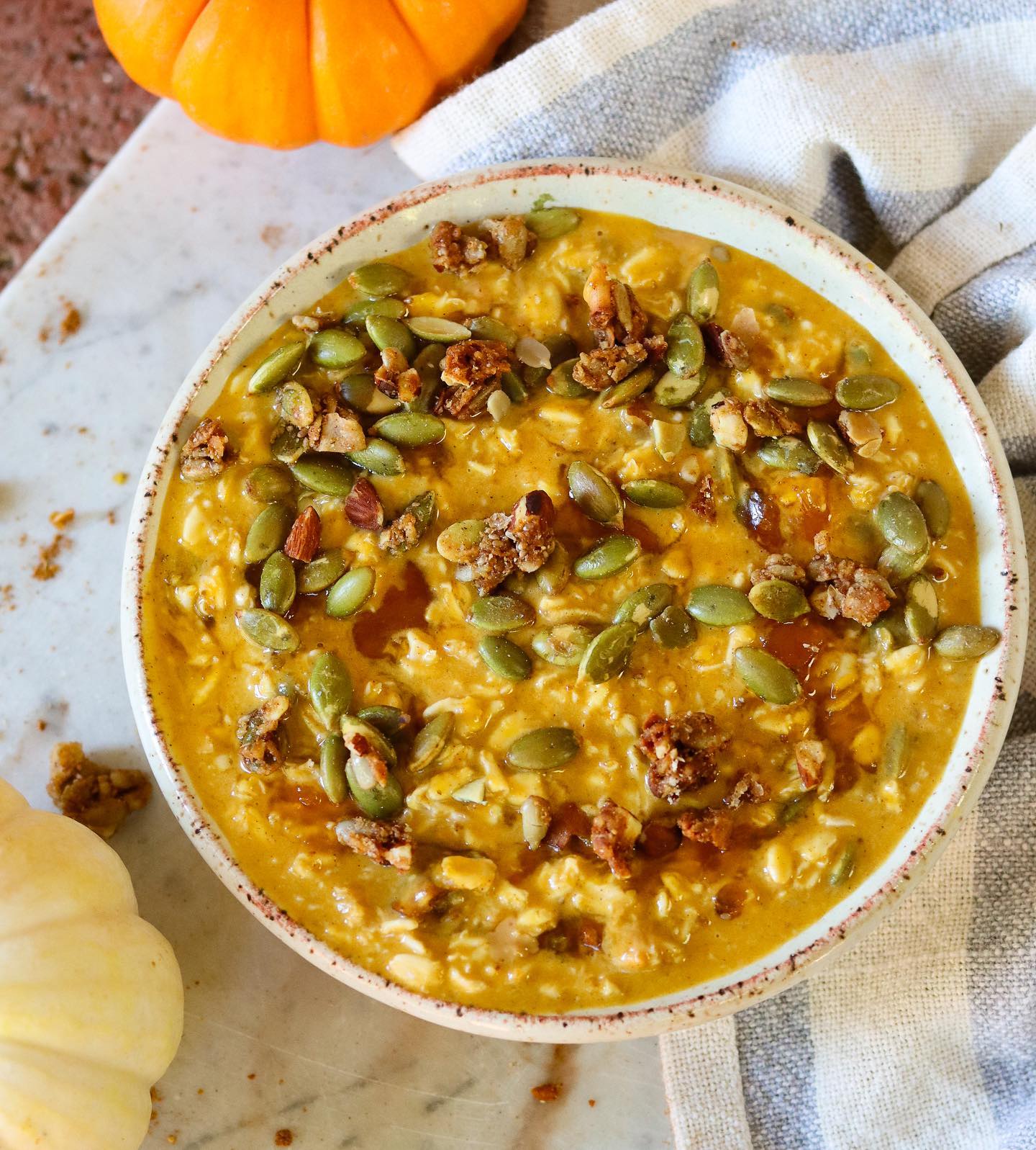 Pumpkin Pie Overnight Oats