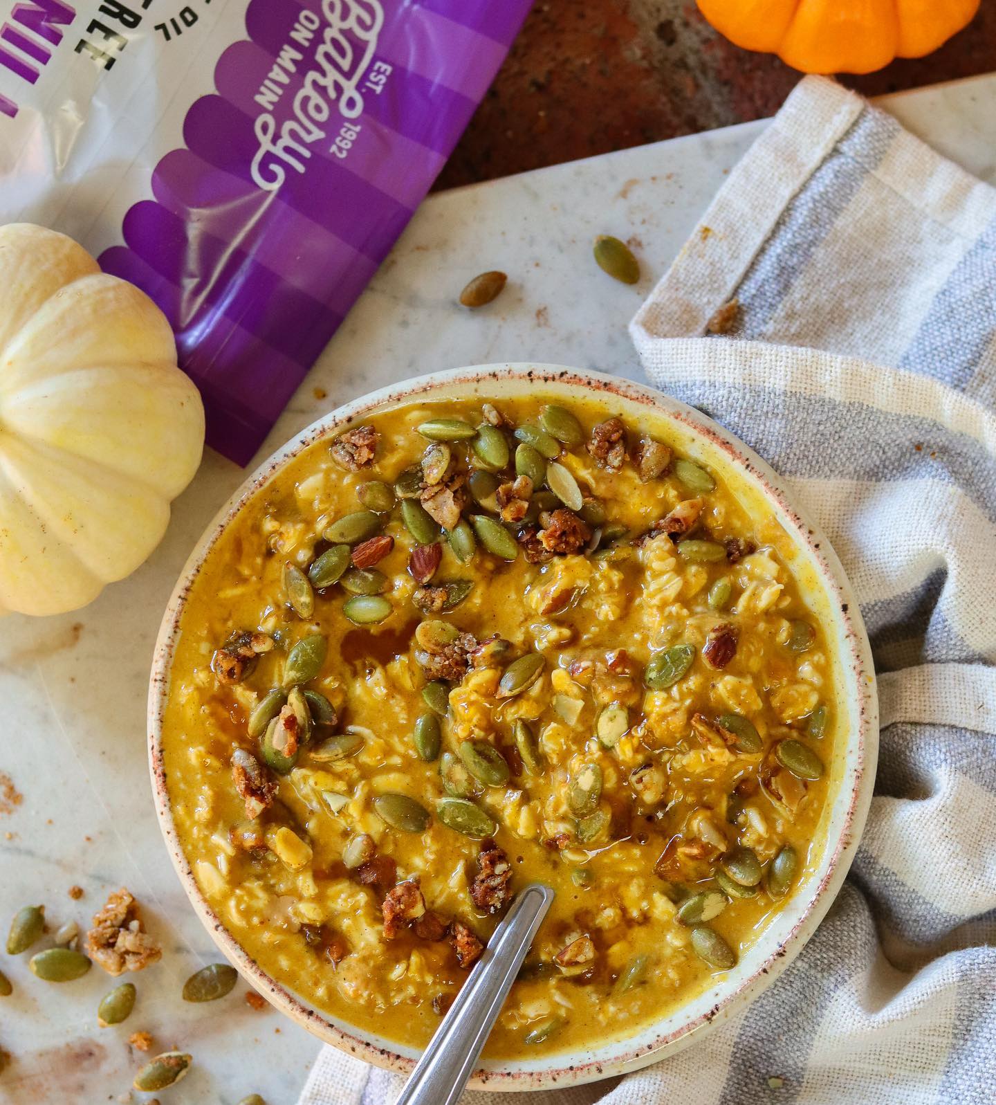 Pumpkin Pie Overnight Oats
