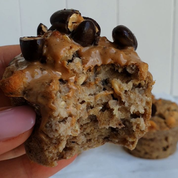 Easy and Healthy Banana Oat Muffins