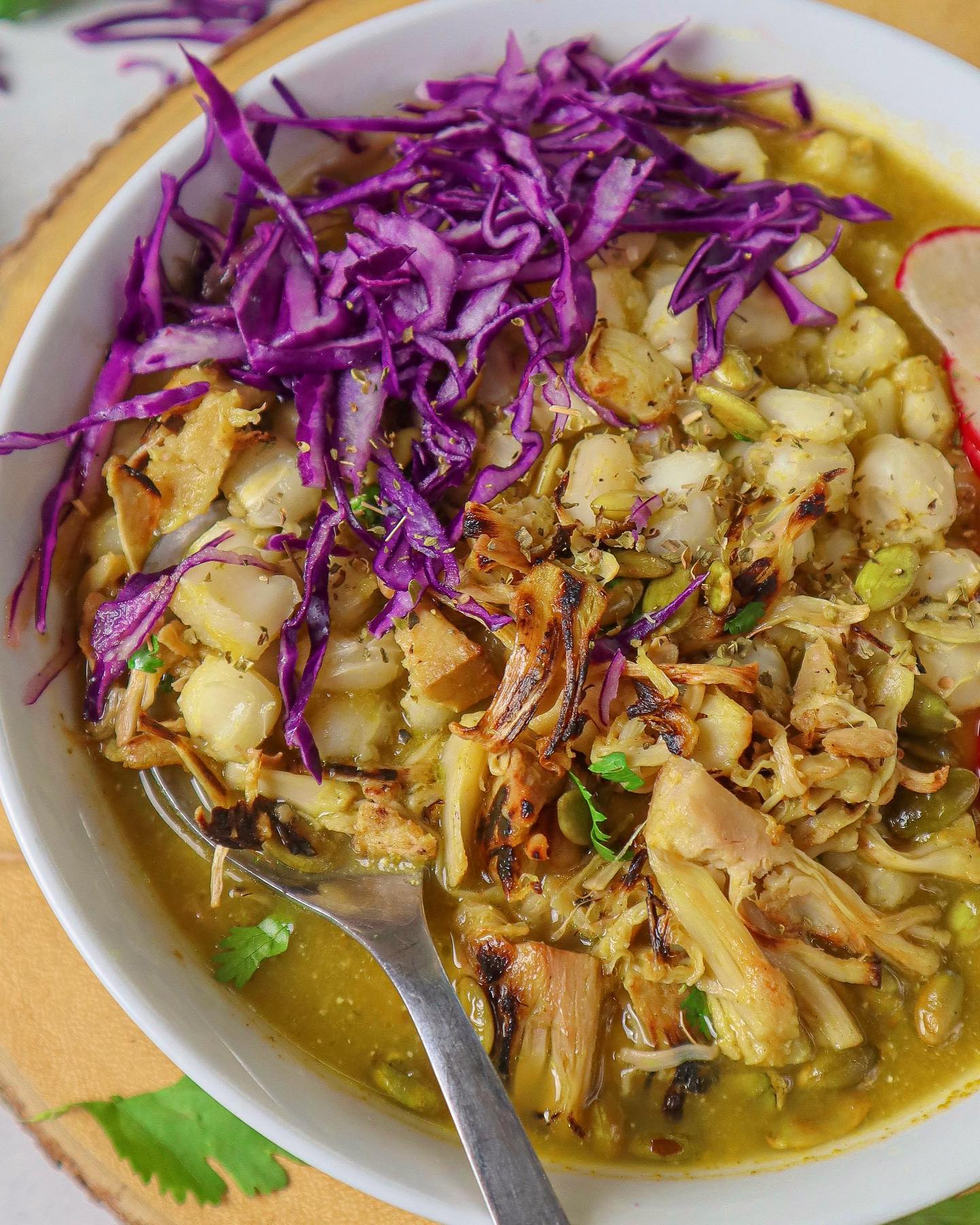 Nourishing Posole Verde Soup