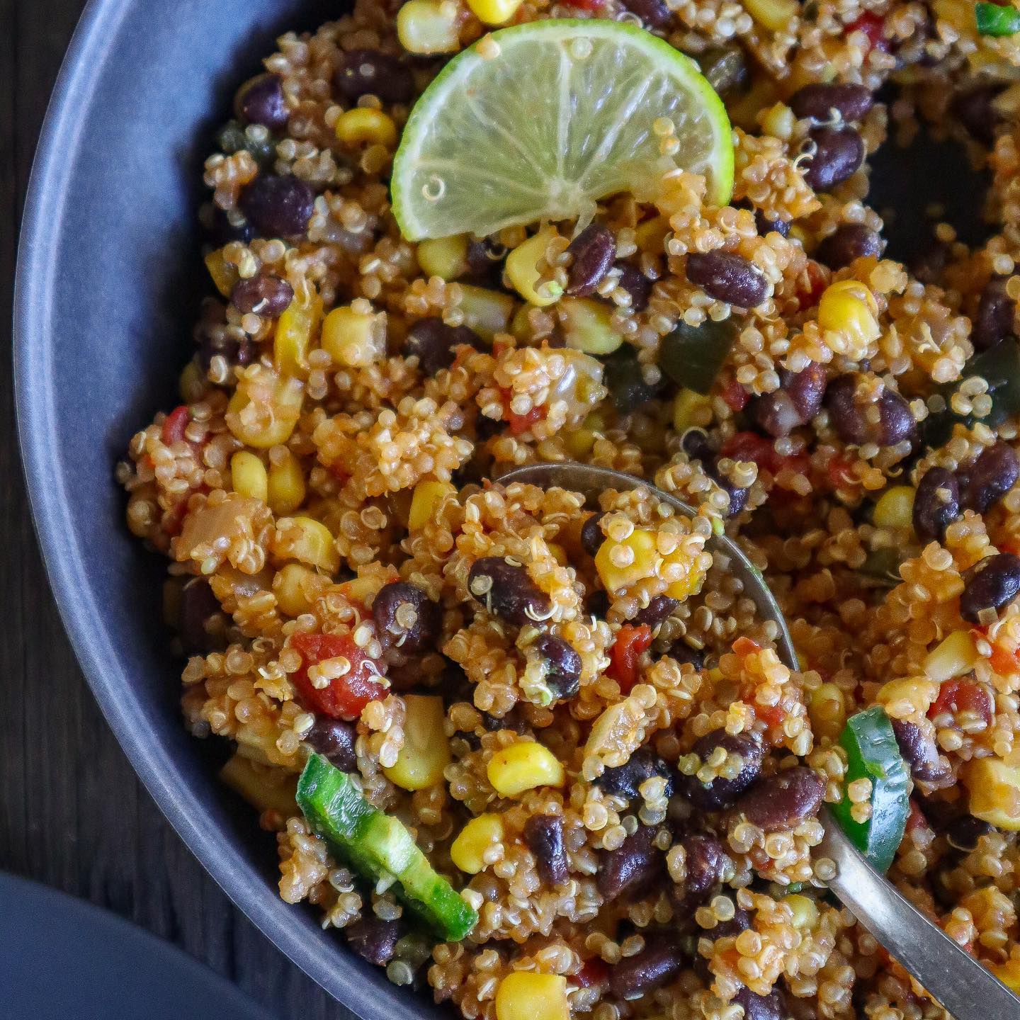 One-Pan Mexican Quinoa Bowl
