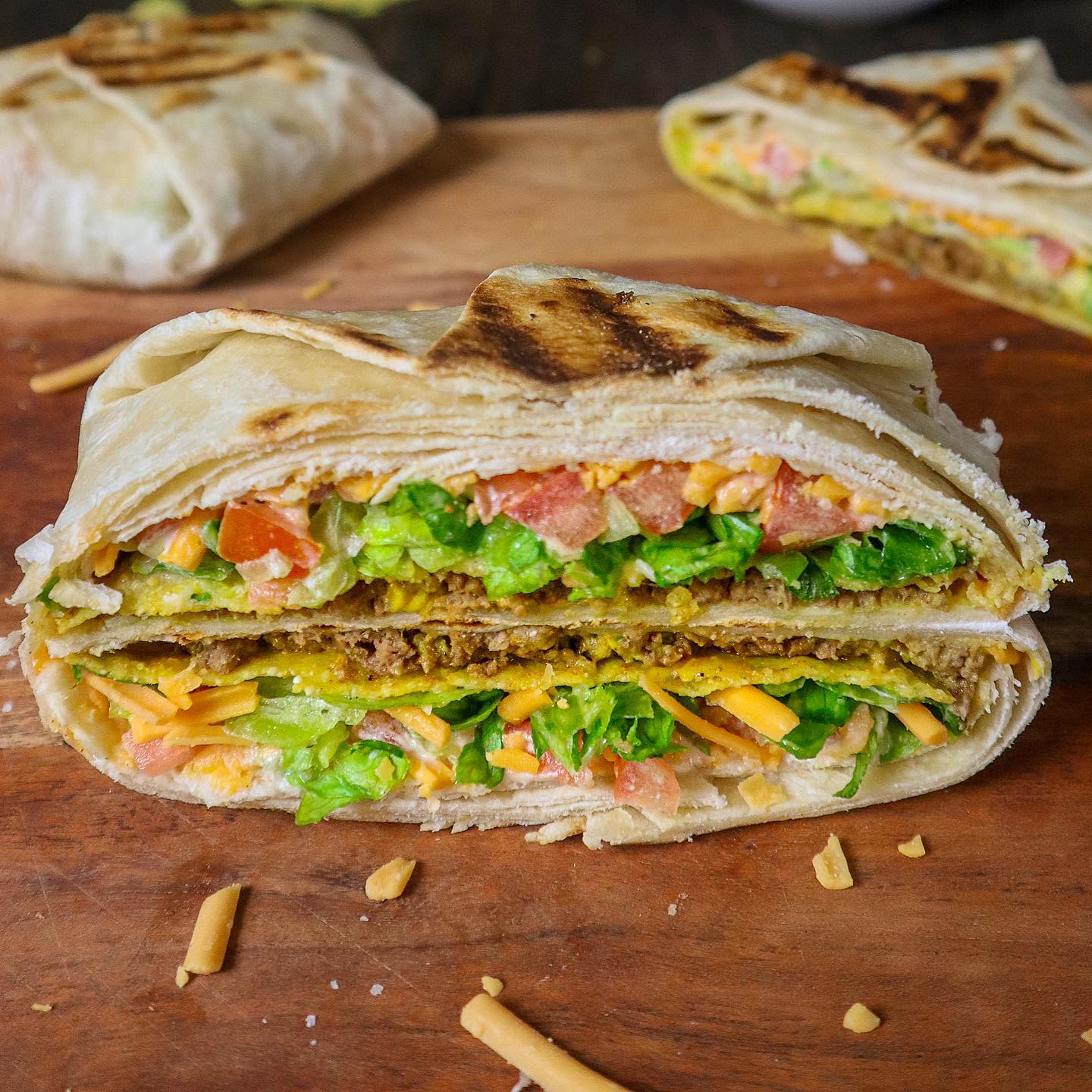Best Healthier Vegan Crunchwrap