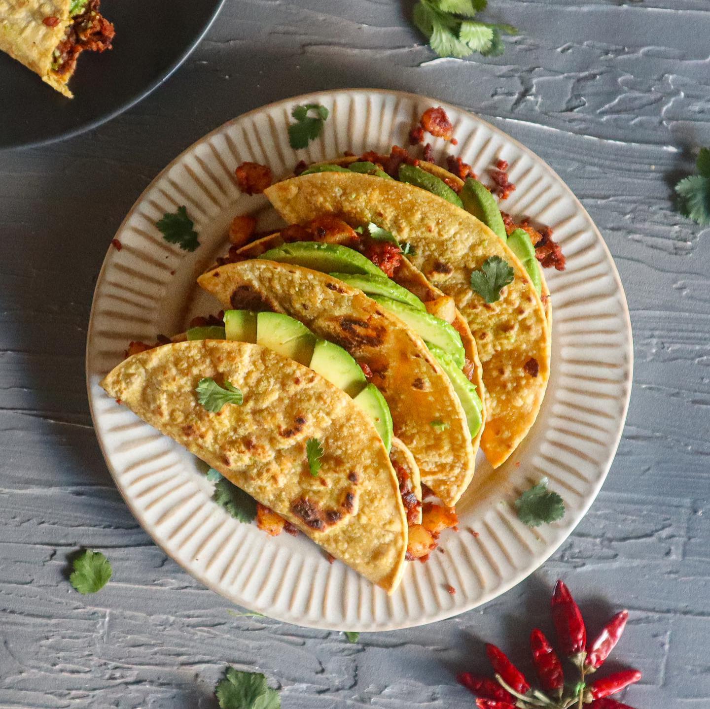 Quick Chorizo Potato Tacos