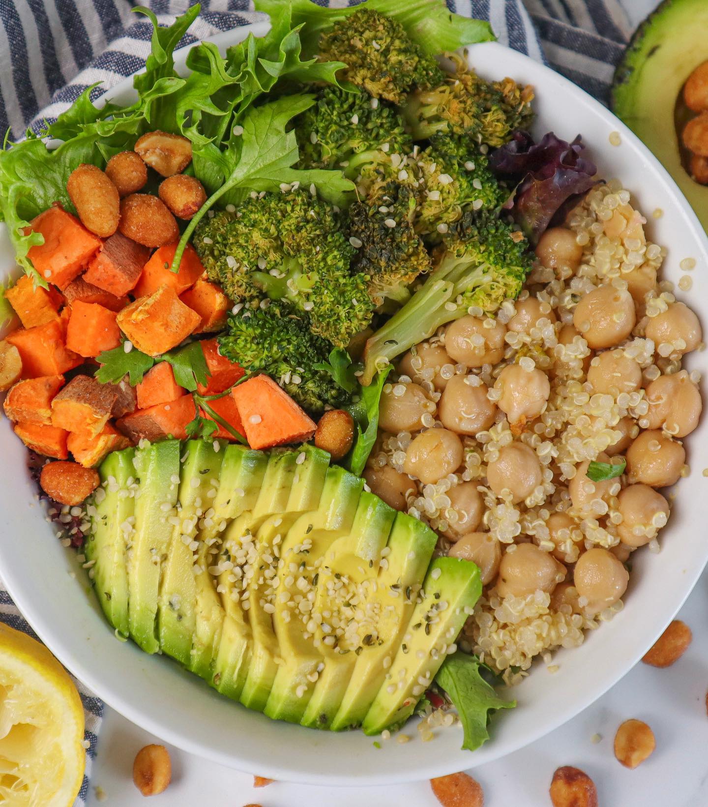 Vegan Quinoa and Veggie Power Bowl