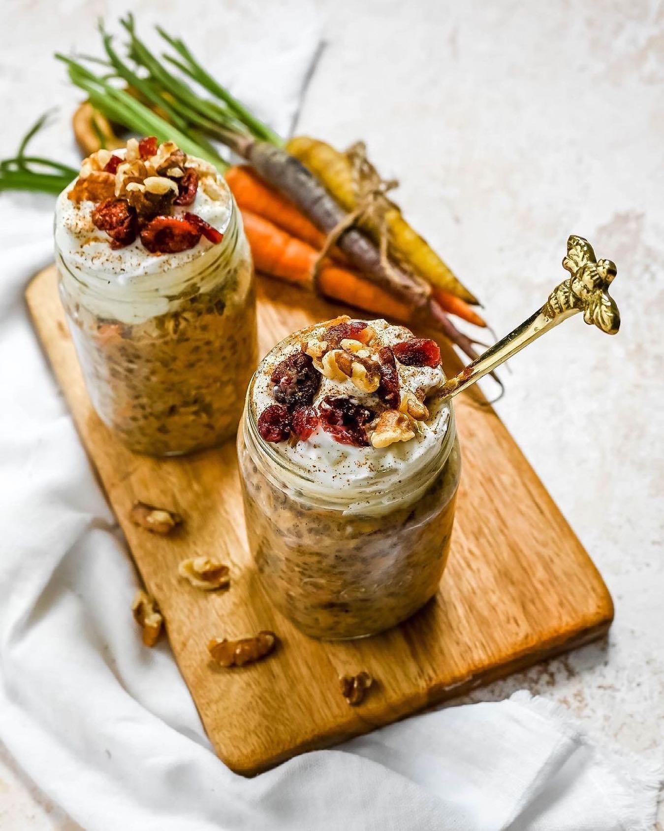 Carrot Cake Overnight Oats
