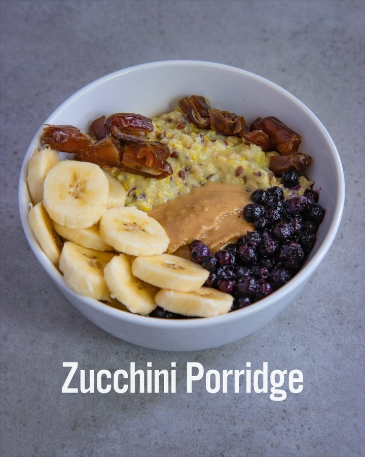 Easy Vegan Zucchini Oat Porridge