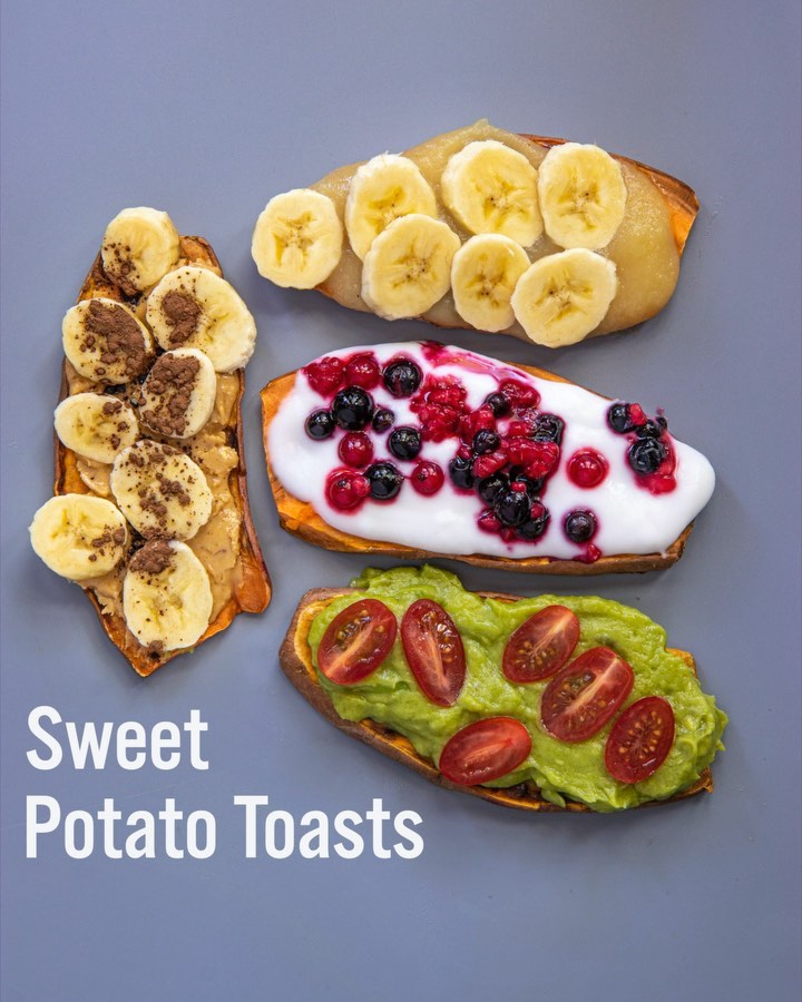 Easy Sweet Potato Toasts