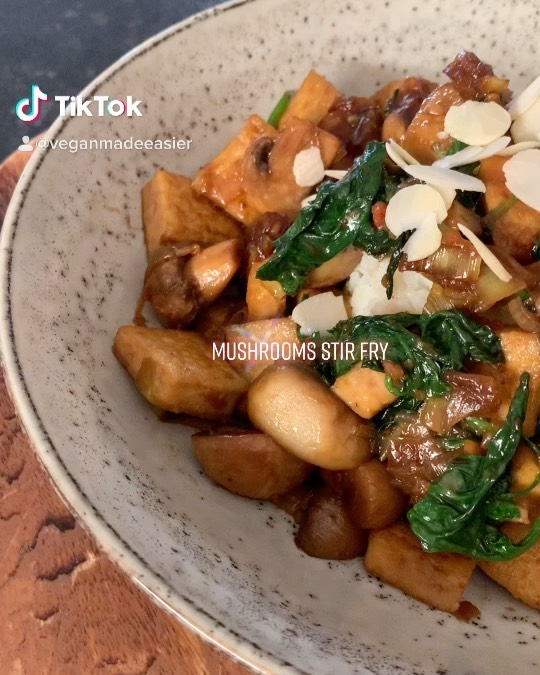 Mushroom and Tofu Stir Fry