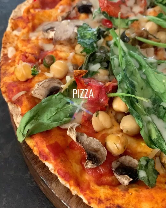 Easy Vegan Vegetable Flatbread Pizza