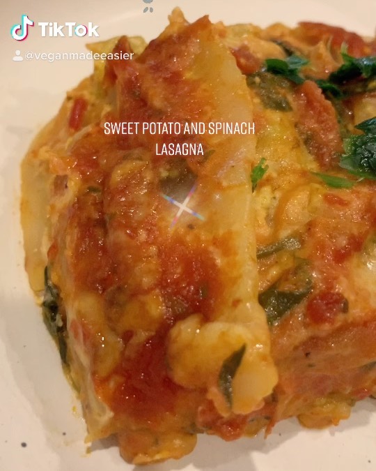 Vegan Sweet Potato Lasagna
